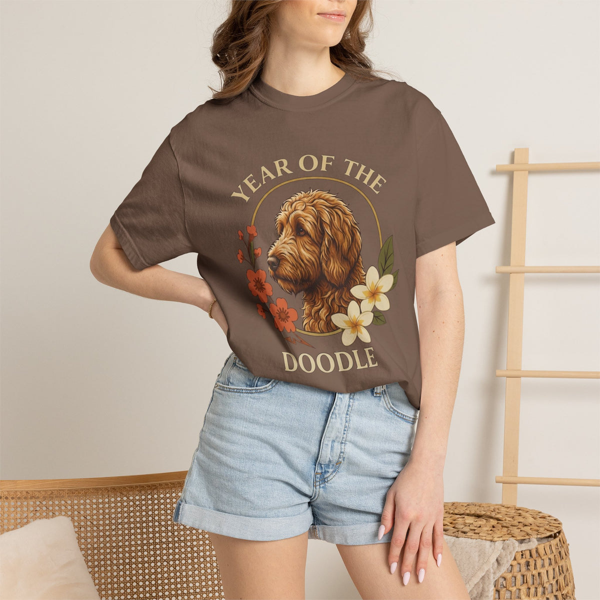 Year of the Doodle T-Shirt – Doodle Dog Mom Graphic Tee – Goldendoodle Lover Shirt