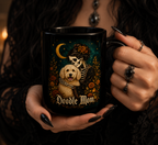 Goth Skeleton Doodle Mom Mug - Select 11 oz or 15 oz