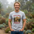 Real Men Walk Doodles T-Shirt