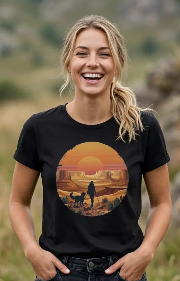 Walking in the Desert Printify