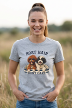 Boat Hair Don’t Care - Funny Lake Life Tee