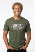Pawdre Doodle Dad Military T - Shirt - A special bond between dad and dog.