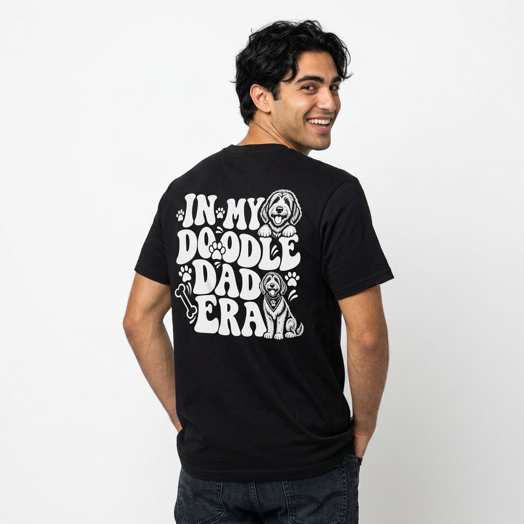 In My Doodle Dad Era T Shirt _ Loving every minute of it.