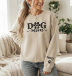 Personalized Retro Dog Mom Sweatshirt  - Because being a Dog Mom never goes out of style.