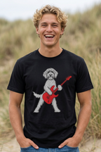 Black Doodle T-Shirt - Turn it up. Play it loud.