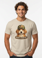 Born Country Doodle T-Shirt — Country isn’t a lifestyle. It’s who you are.