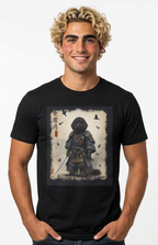 Samurai Doodle Graphic T-Shirt —  Loyalty. Courage. Unmatched Doodle attitude.