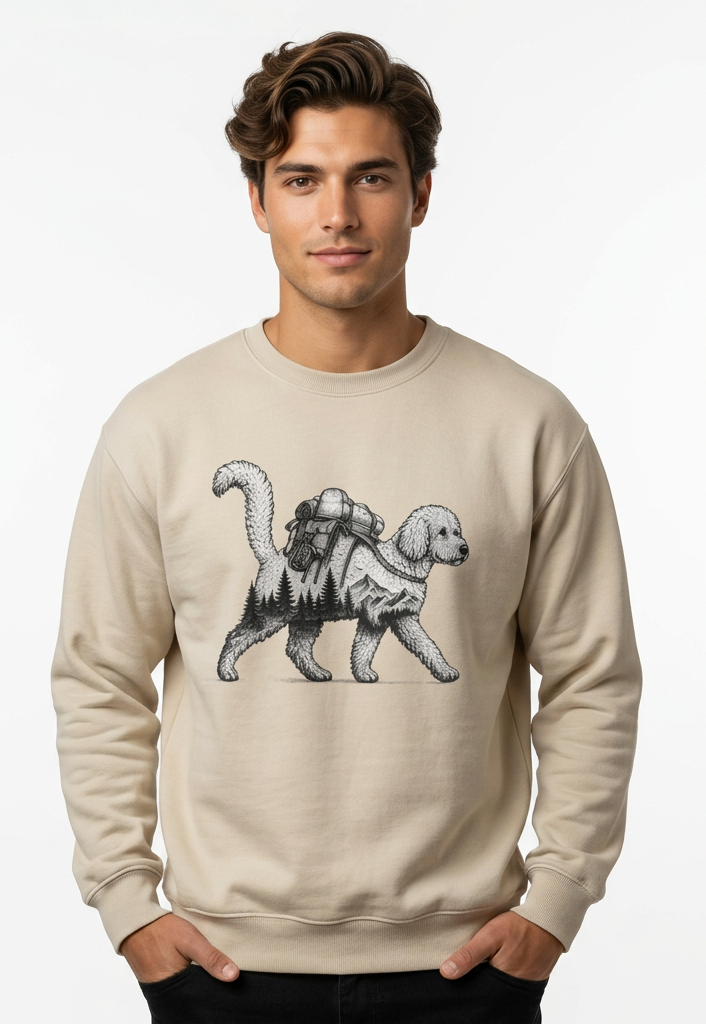Doodle Adventure Sweatshirt - Adventure is better with your best friend by your side.