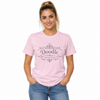 The Doodle Social Club T-Shirt – Funny Doodle Mom Graphic Tee – Exclusive Dog Lover Club Shirt