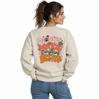 Doodles Make Everything Better Sweatshirt - Life’s better with paws, love, and a little retro groove.