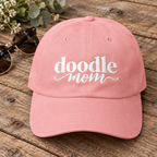 Retro Doodle Mom Embroidered Baseball Cap