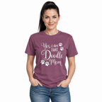 Yes I Am That Doodle Mom Shirt - Funny Doodle Dog Mom T-Shirt - Goldendoodle Labradoodle Bernedoodle Gift - Proud Dog Mama Tee