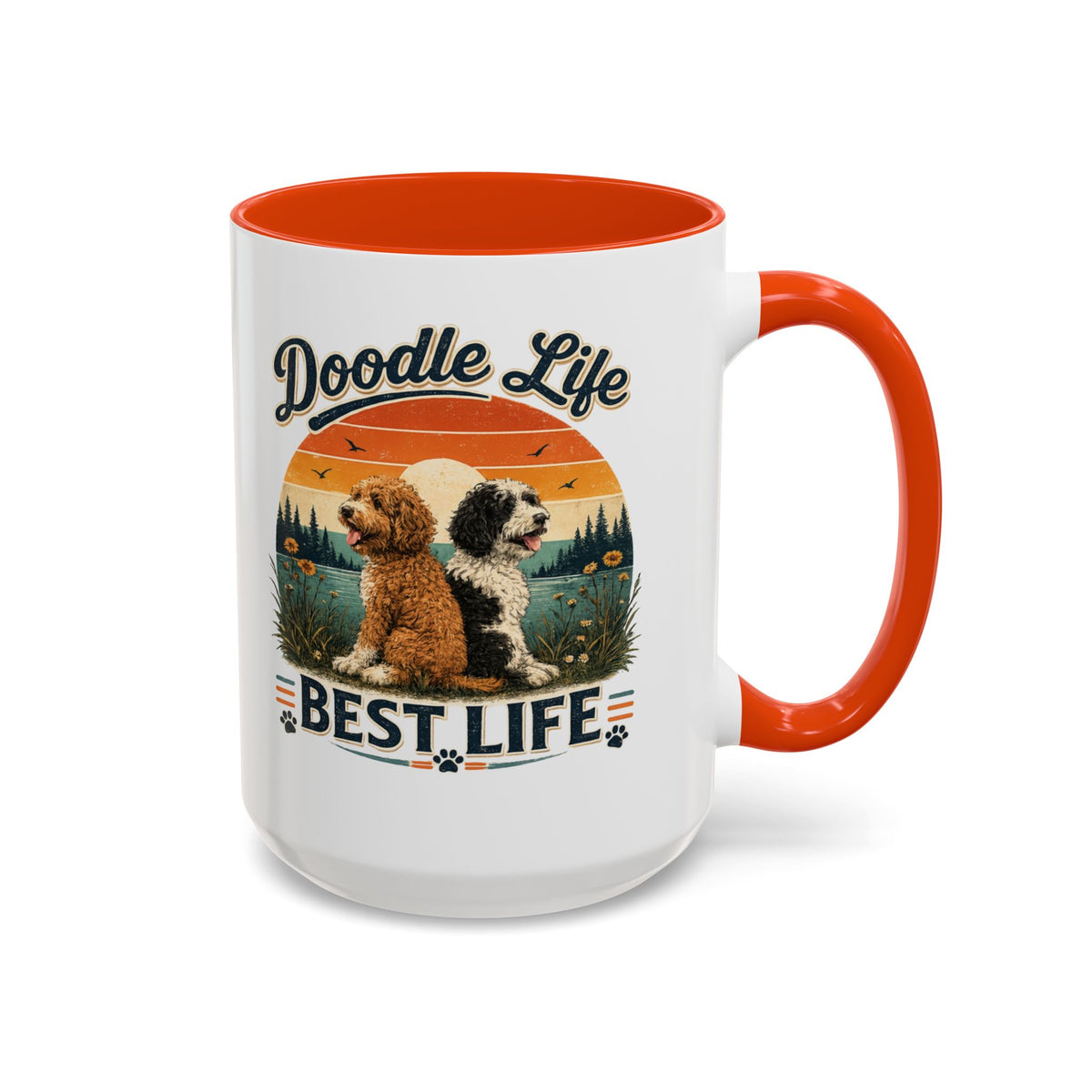 Doodle Life, Best Life Mug - Select 11 oz or 15 oz