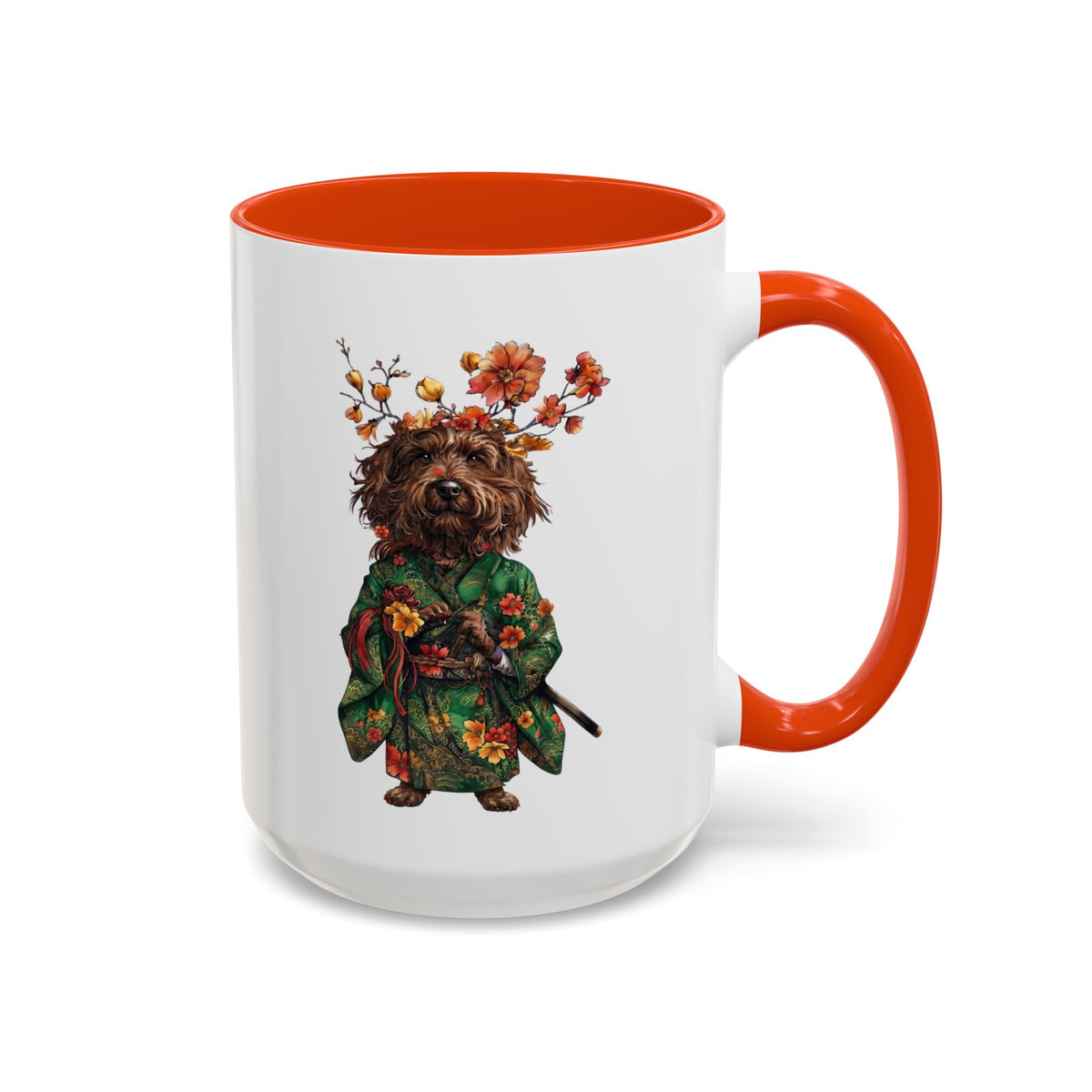 Kimono Japanese Dog Mug Select 11 oz or 15 oz