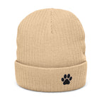 Embroidered Paw Print Hat, Dog Lover Beanie,Dog Paw Beanie, Embroidered Paw Print Hat, Dog Lover Beanie, Cute Winter Hat, Dog Mom Gift, Dog Dad Gift, Cozy Dog Lover Hat