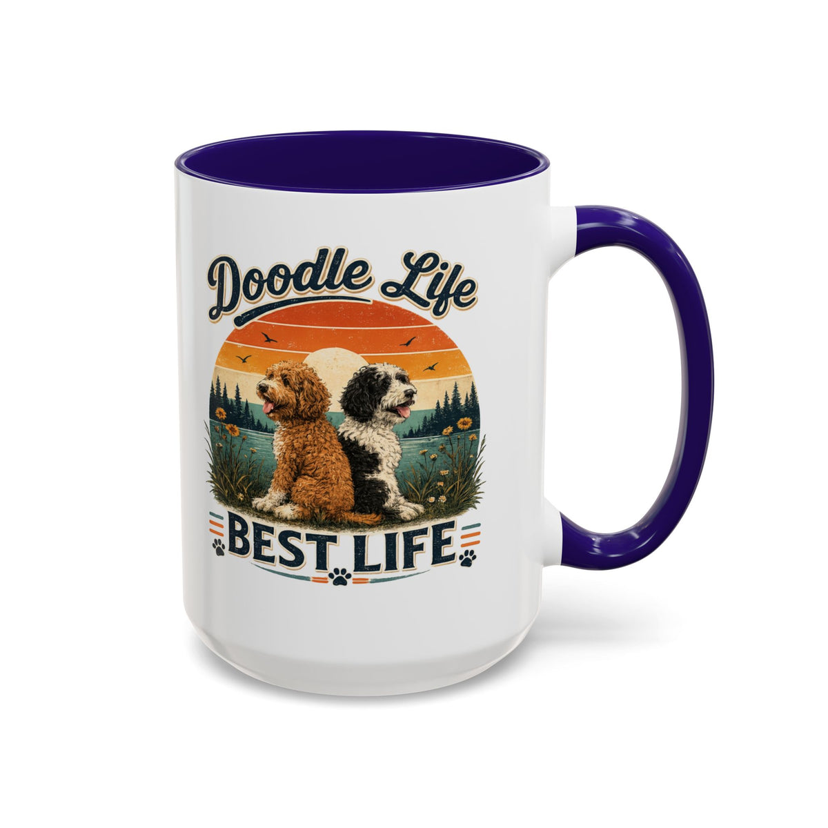 Doodle Life, Best Life Mug - Select 11 oz or 15 oz