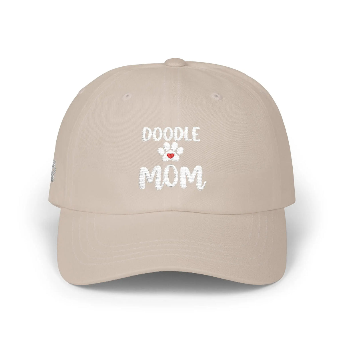 Doodle Mom Embroidered Baseball Cap Printify