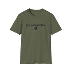 Be Pawsitive Doodle Play on Words