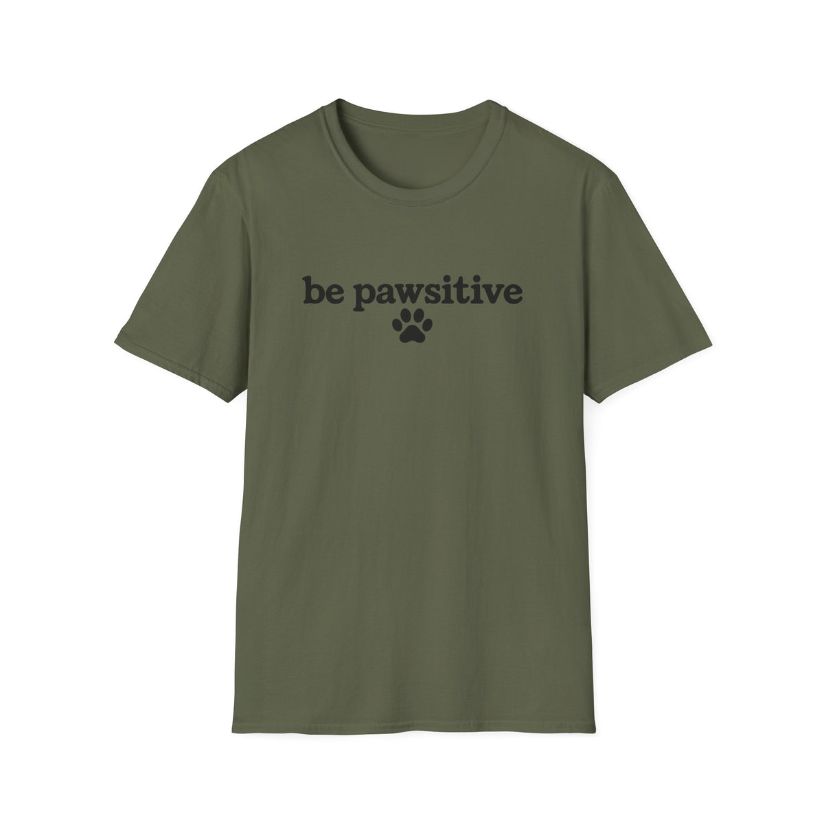 Be Pawsitive Doodle Play on Words