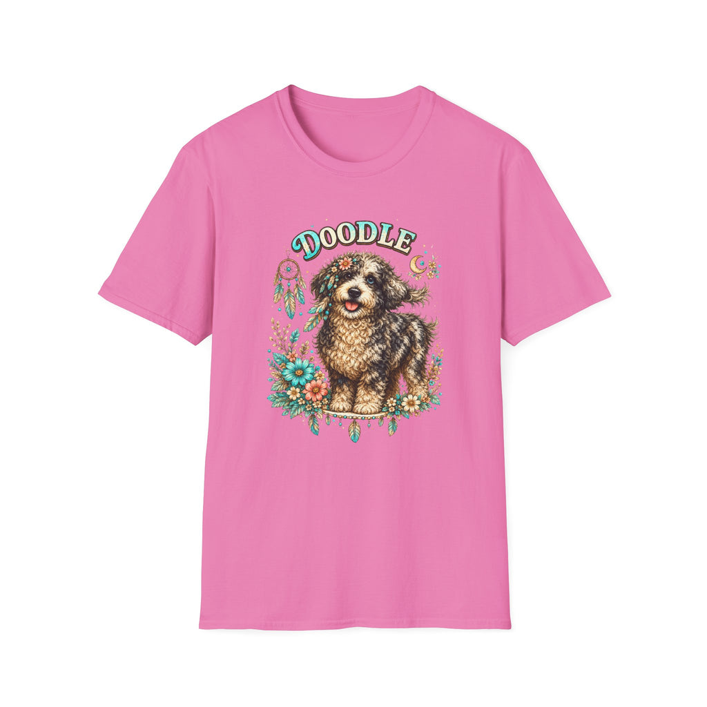 Bohemian Dog Lover T-Shirt - Celebrate your love for your favorite doodle.