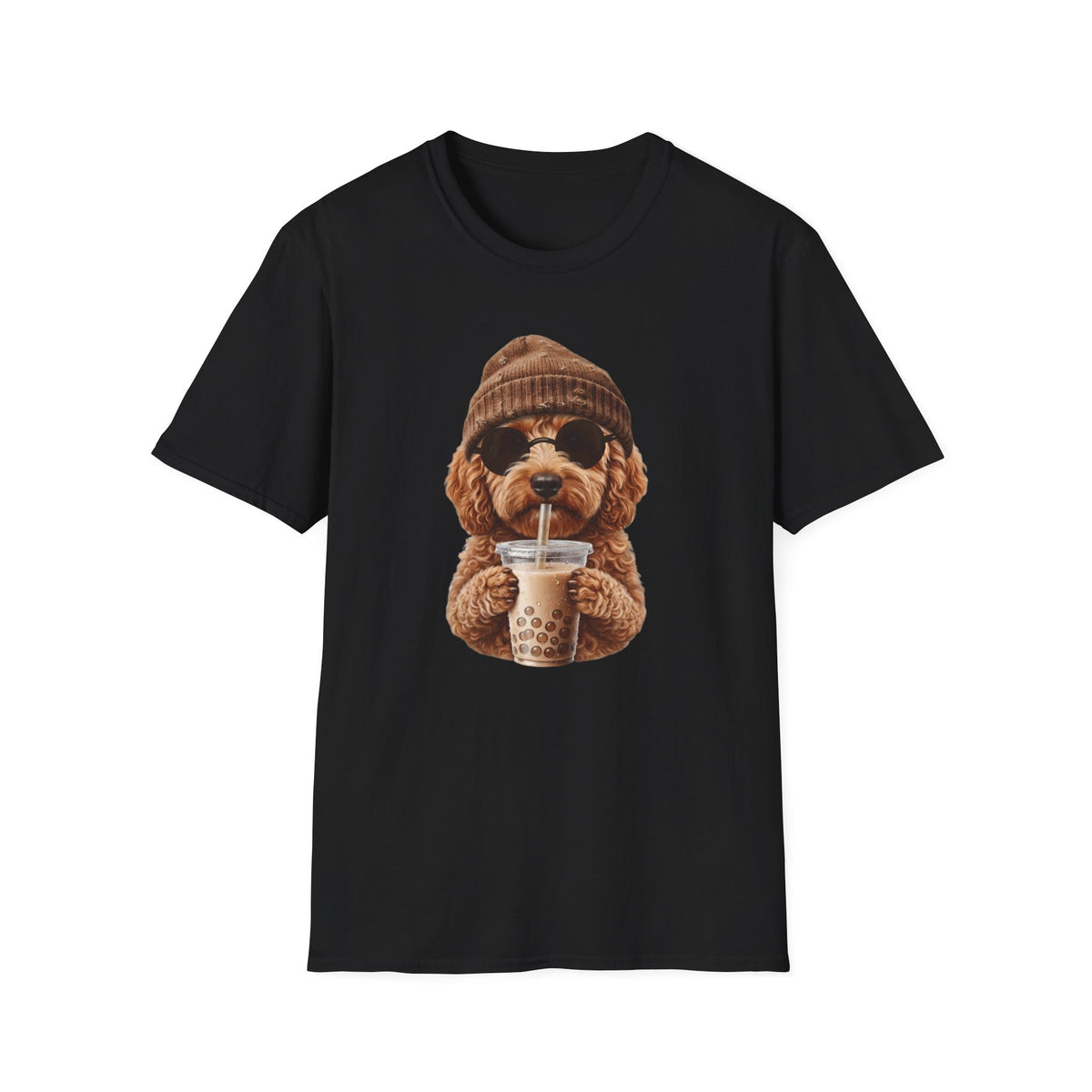 Grunge Doodle T-Shirt — Coffee. Attitude, Repeat.