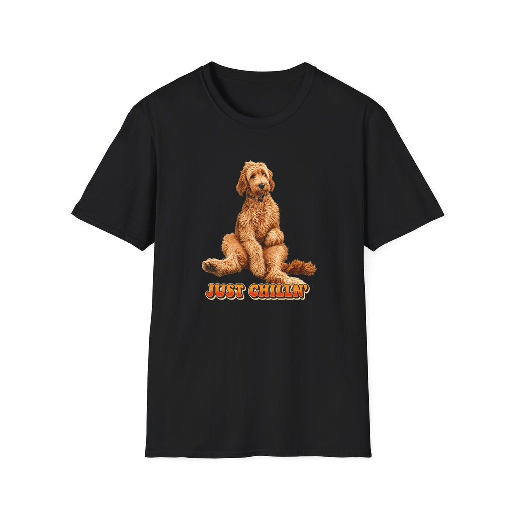 Just Chillin’ T-Shirt is perfect for doodle lovers who know that some of the best days are spent simply hanging out with their pup.