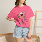 Doodles Wine Good Vibes T-Shirt for Doodle & Wine Lovers