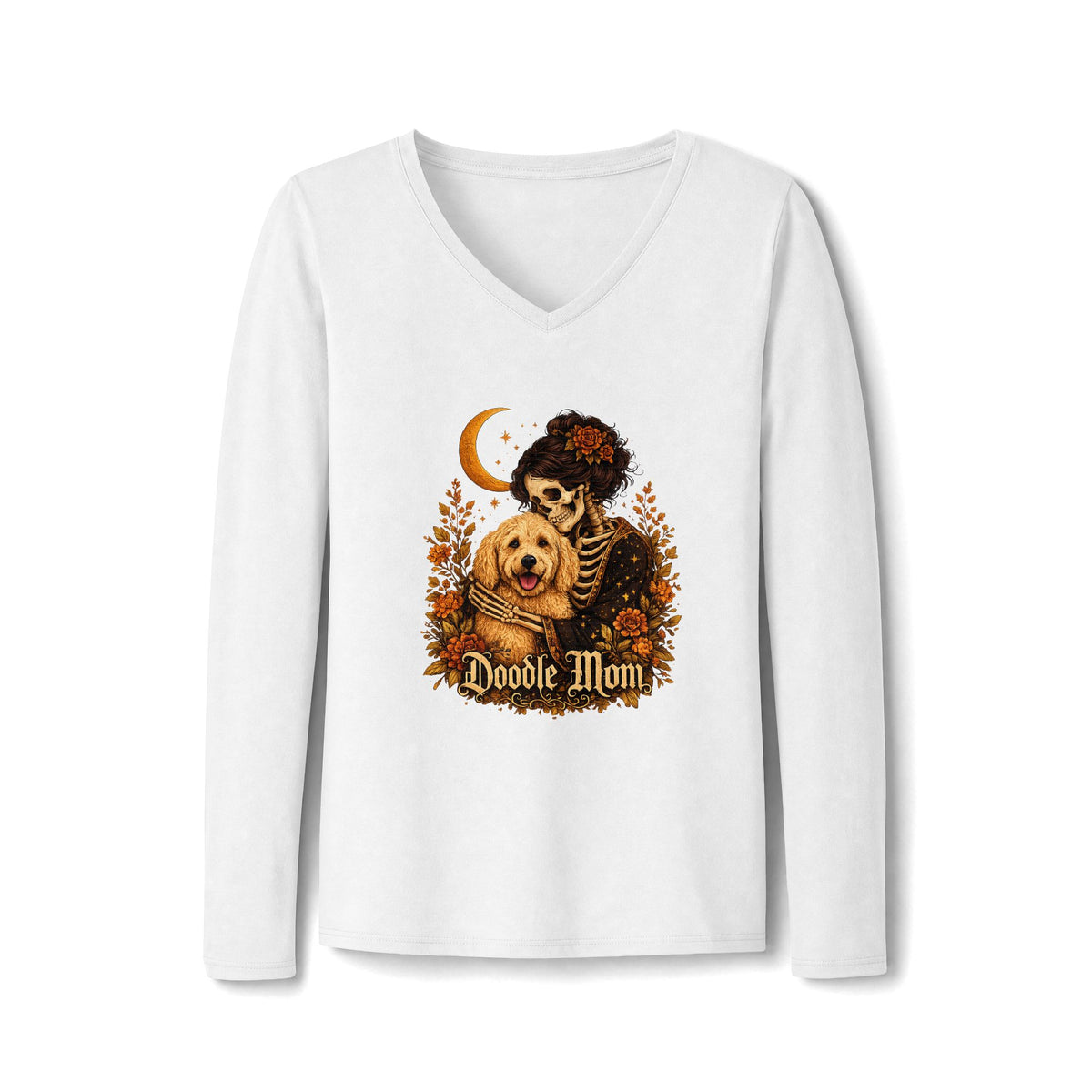 Doodle Mom Skeleton T-Shirt - Doodle Mom with a little attitude,