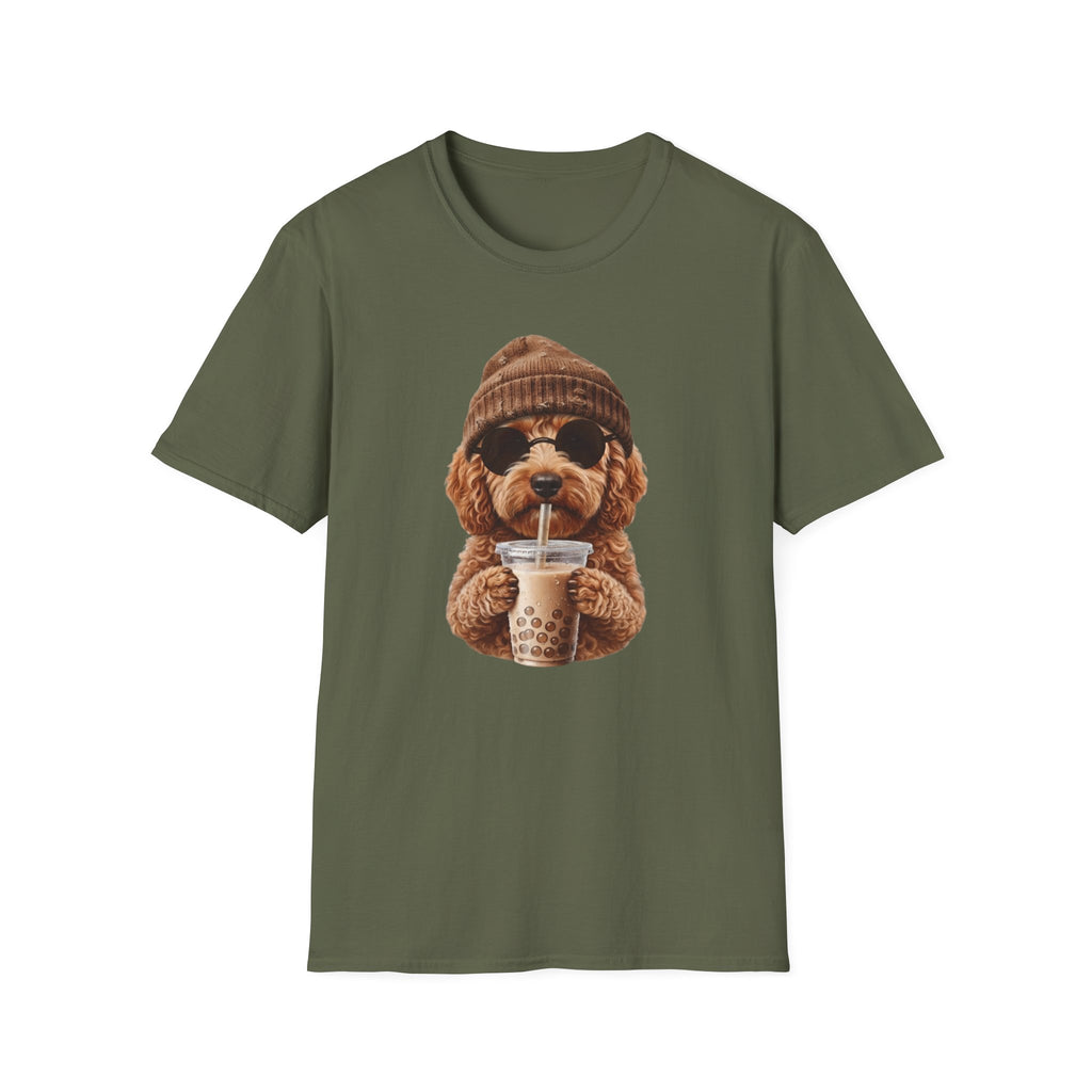 Grunge Doodle T-Shirt — Coffee. Attitude, Repeat.