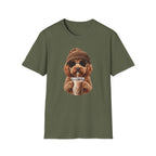 Grunge Doodle T-Shirt — Coffee. Attitude, Repeat.