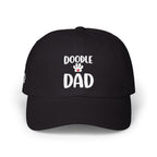 Mens - Doodle Dad Embroidered Baseball Cap, Dog Dad Hat With Paw Print, Goldendoodle Dad Gift, Adjustable Doodle Lover Hat