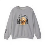 Doodle Mom Sweat Shirt, Personalized Golden Doodle Gift,  Dog Mom Tee, Custom Golden Doodle Gifts,  Doodle Dog Mom Shirt Printify