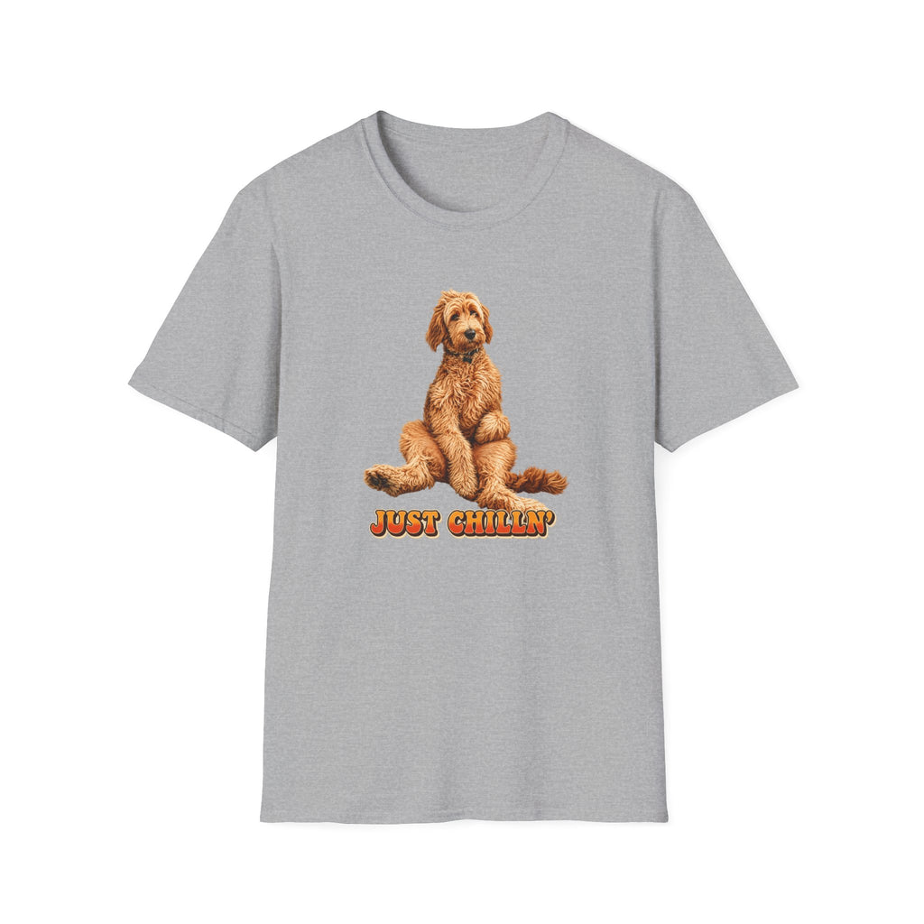 Just Chillin’ T-Shirt is perfect for doodle lovers who know that some of the best days are spent simply hanging out with their pup.