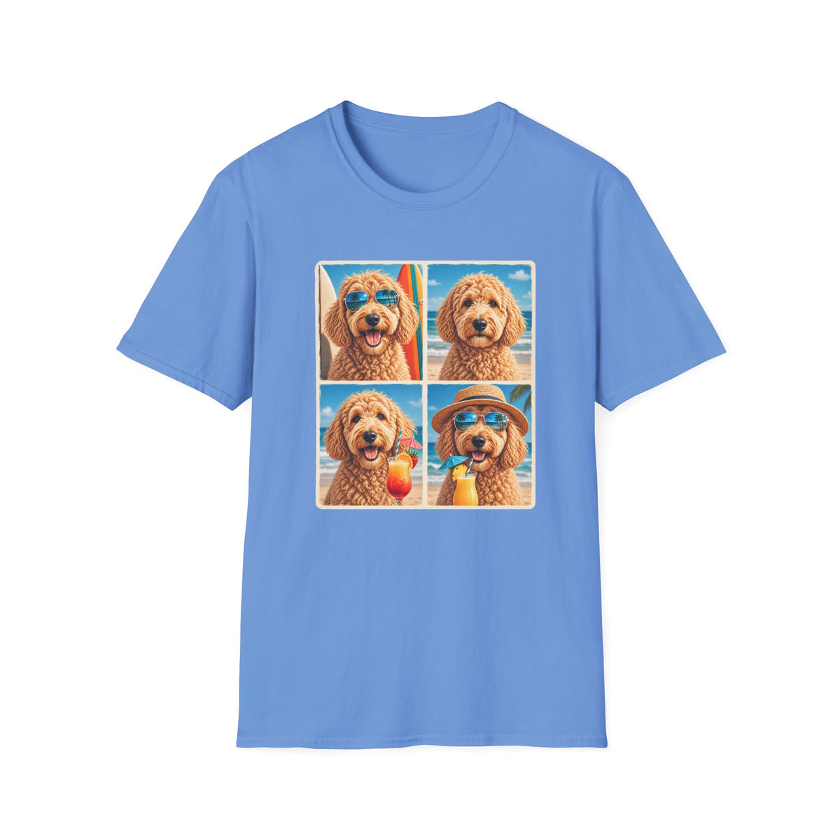 Doodle Groovin’  T-Shirt - Sunshine. Adventure. Cocktails. Doodles. Repeat.