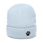 Embroidered Paw Print Hat, Dog Lover Beanie,Dog Paw Beanie, Embroidered Paw Print Hat, Dog Lover Beanie, Cute Winter Hat, Dog Mom Gift, Dog Dad Gift, Cozy Dog Lover Hat
