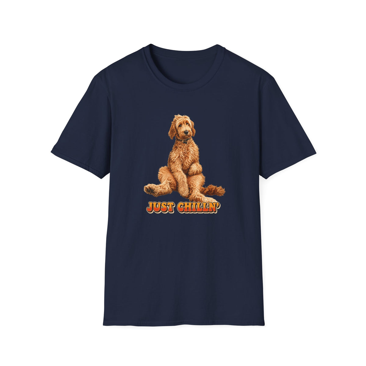 Just Chillin’ T-Shirt is perfect for doodle lovers who know that some of the best days are spent simply hanging out with their pup.