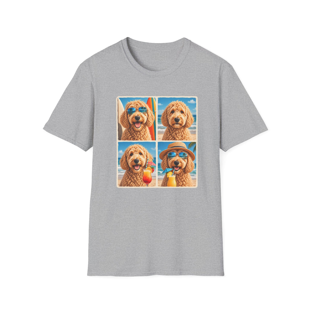 Doodle Groovin’  T-Shirt - Sunshine. Adventure. Cocktails. Doodles. Repeat.