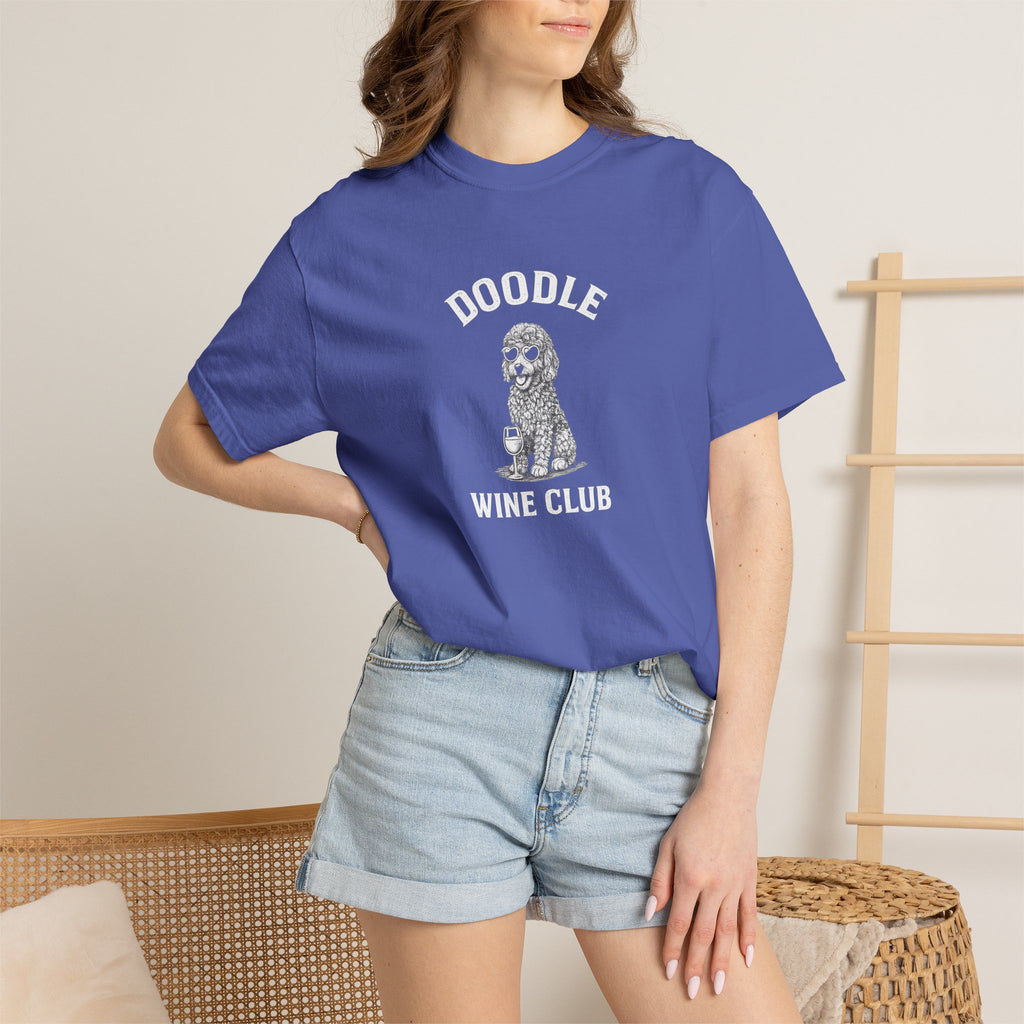 Doodle Wine Club T-Shirt - Funny Doodles & Wine