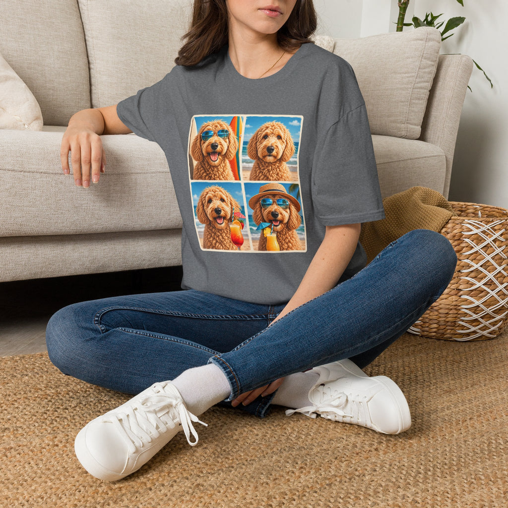 Doodle Groovin’  T-Shirt - Sunshine. Adventure. Cocktails. Doodles. Repeat.