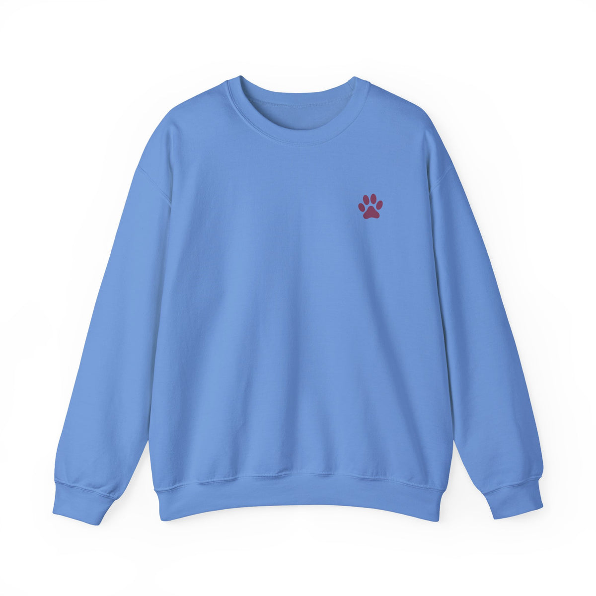 Doodle Mom - Doodles Make Everything Better Purple Heart Sweatshirt - Life’s better with paws, love, and a little retro groove.