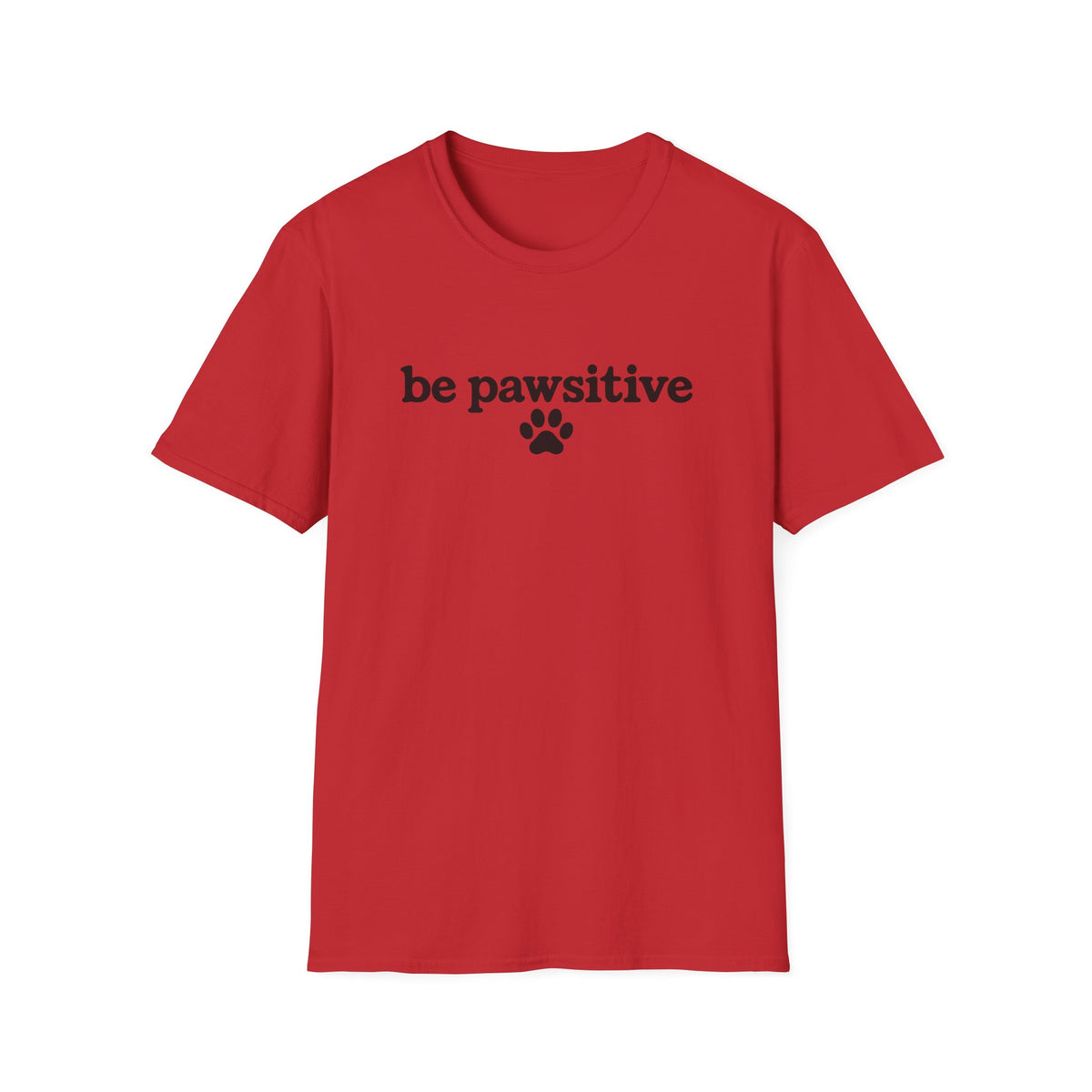 Be Pawsitive Doodle Play on Words