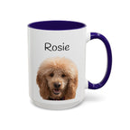 Personalize Your Mug with Your Dogs Photo & Name -  Select 11 oz or 15 oz