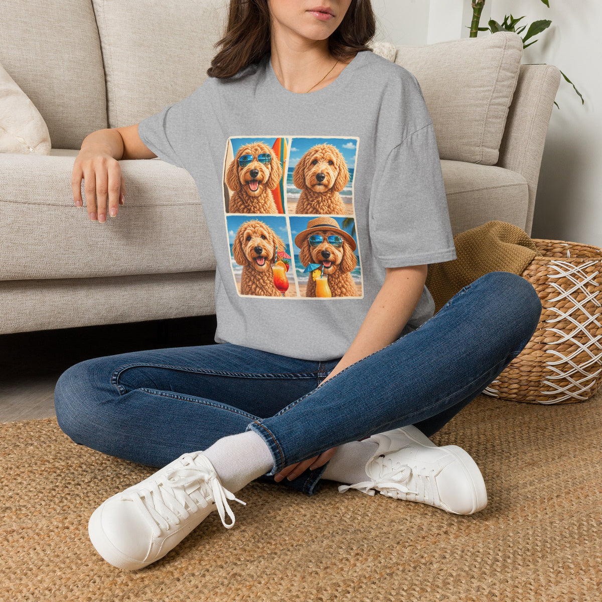Doodle Groovin’  T-Shirt - Sunshine. Adventure. Cocktails. Doodles. Repeat.