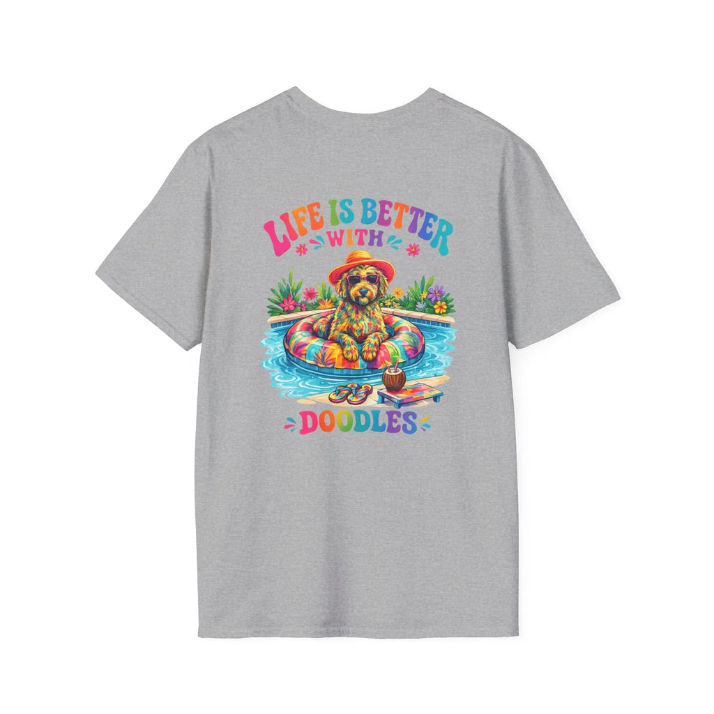 Life Is Better With A Doodle T Shirt Printify
