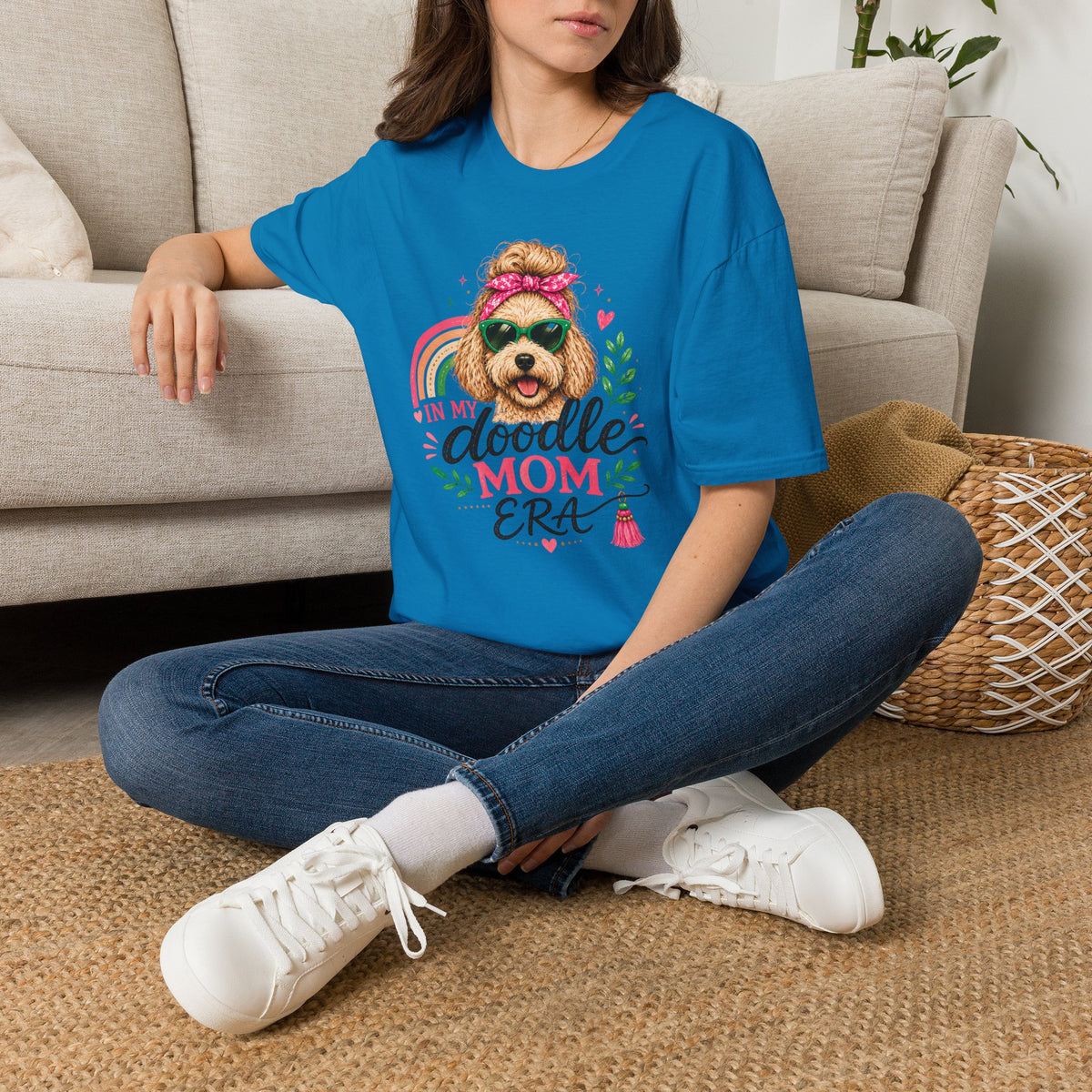 Women’s Doodle Mom Era T-Shirt - Your era. Your doodle. Your story.