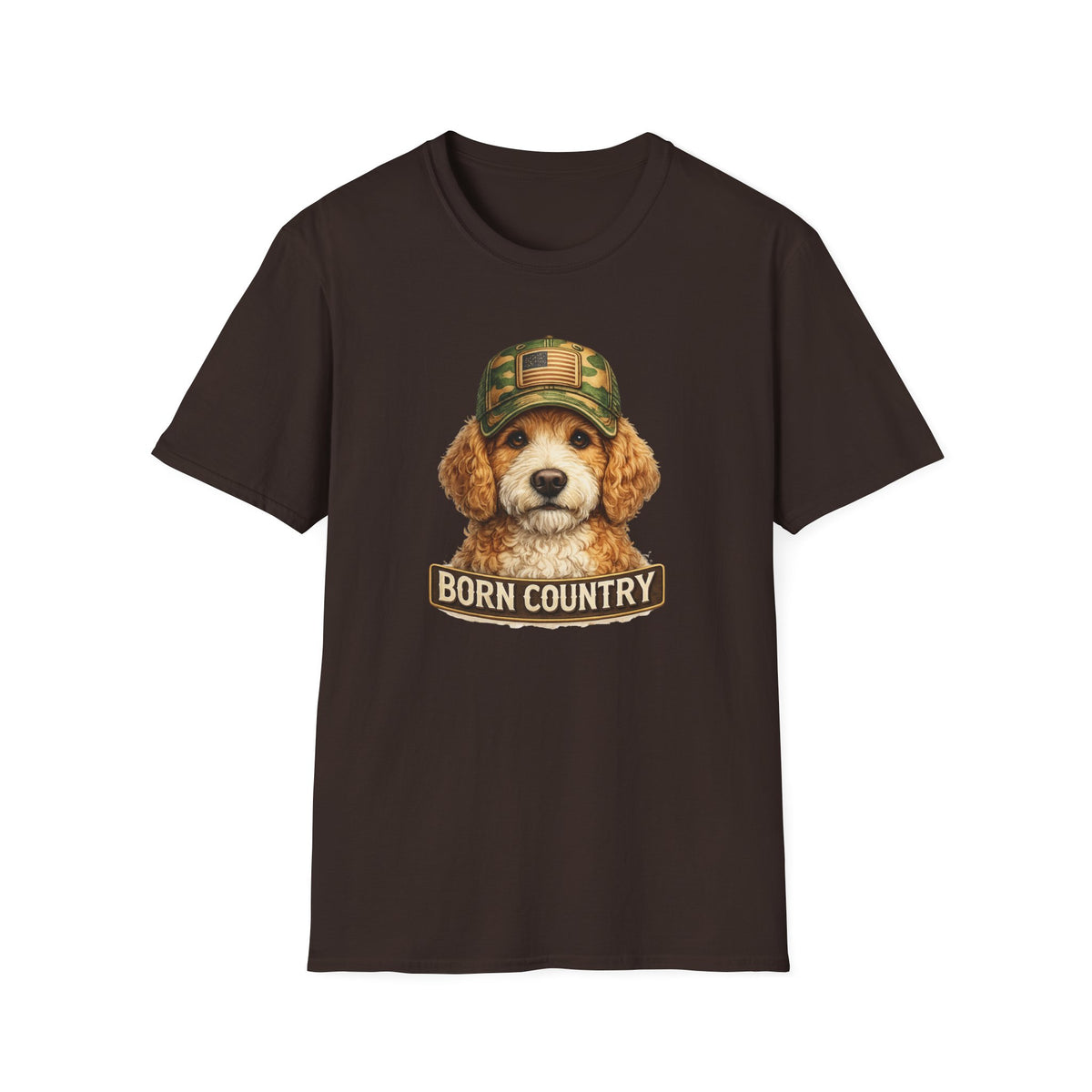 Born Country Doodle T-Shirt — Country isn’t a lifestyle. It’s who you are.