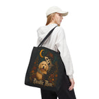 Goth Skeleton Hugging Her Doodle Mom Tote -  A Little Goth - Alot of Doodle
