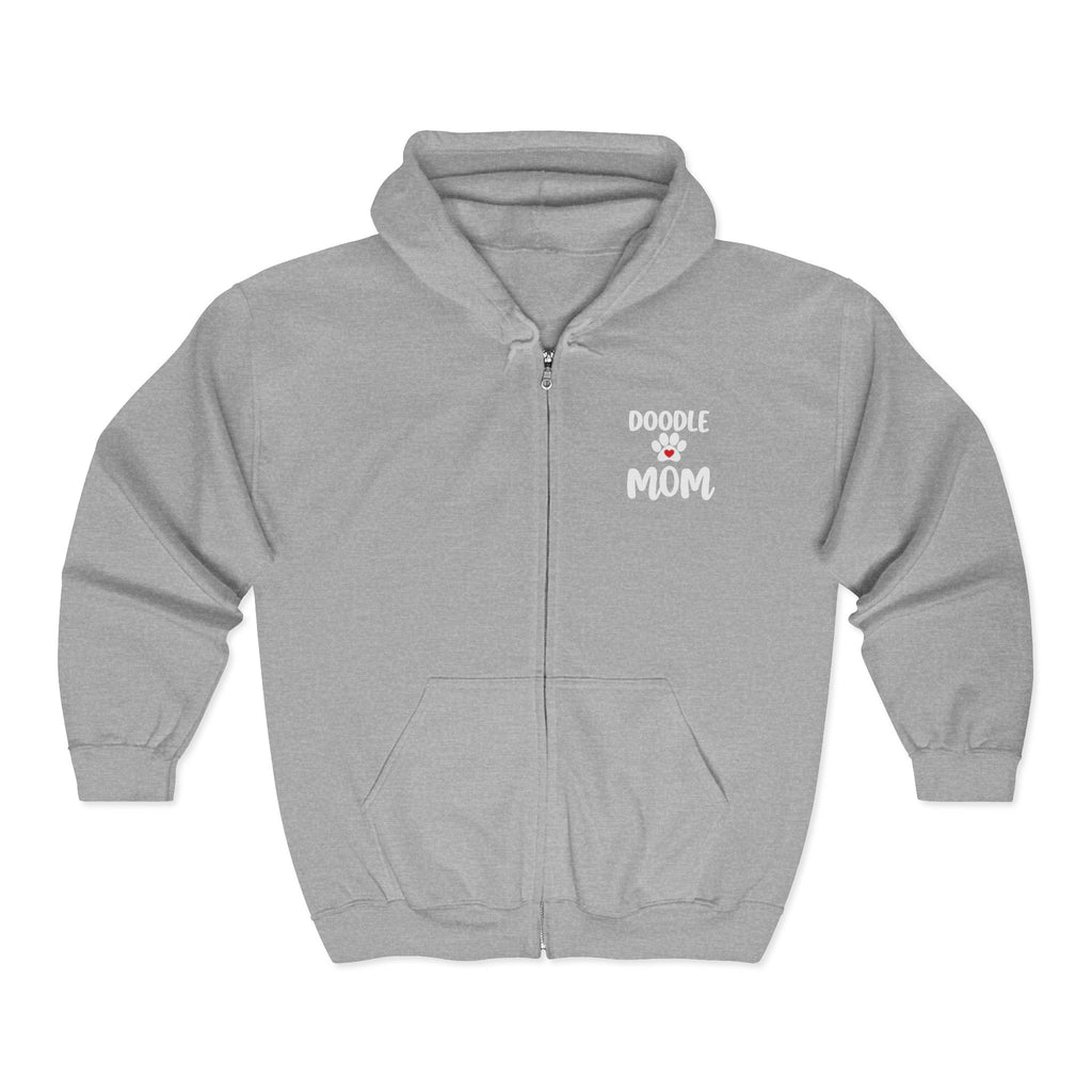 I Go Everywhere With My Doodle Zip Up Hoodie - My doodle is not a pet—they’re my plus-one for every adventure.