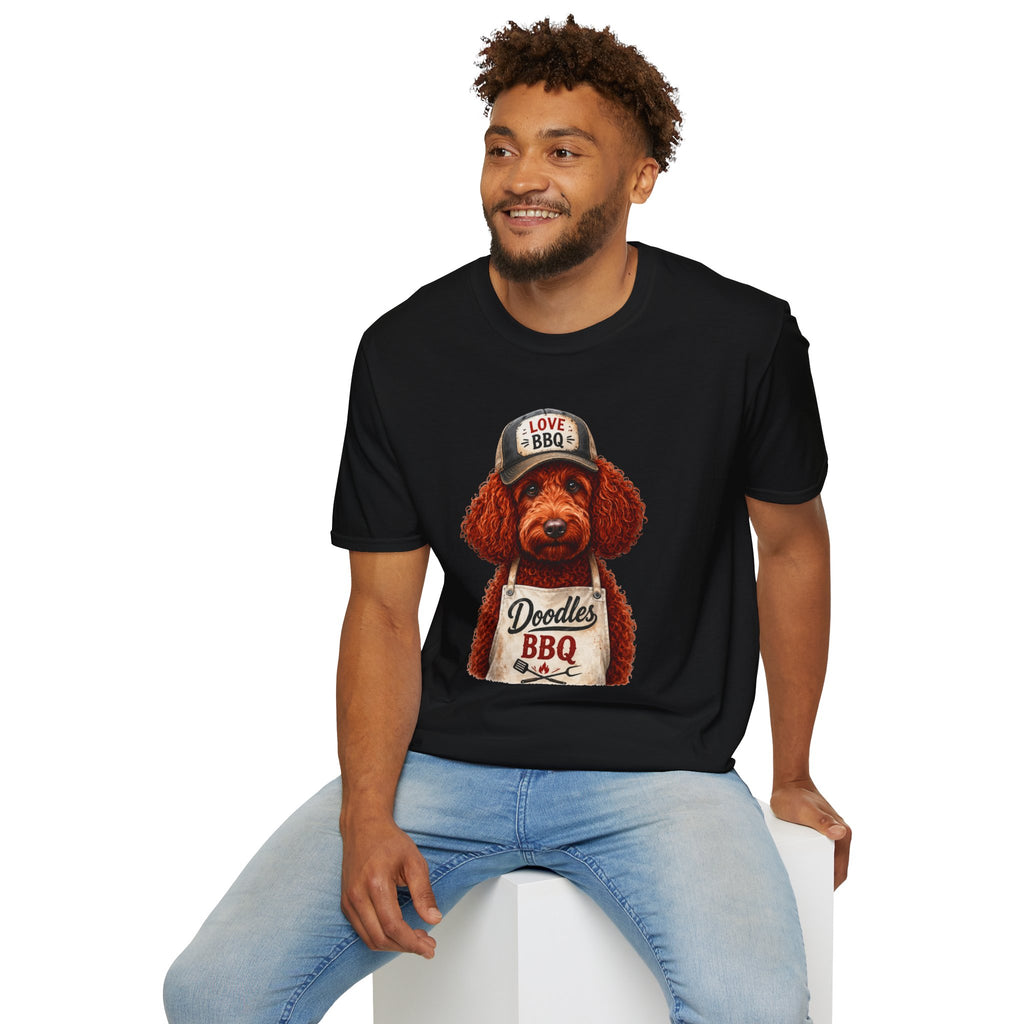 Doodle Dads BBQ Lover T-Shirt - Humor and laid back style.