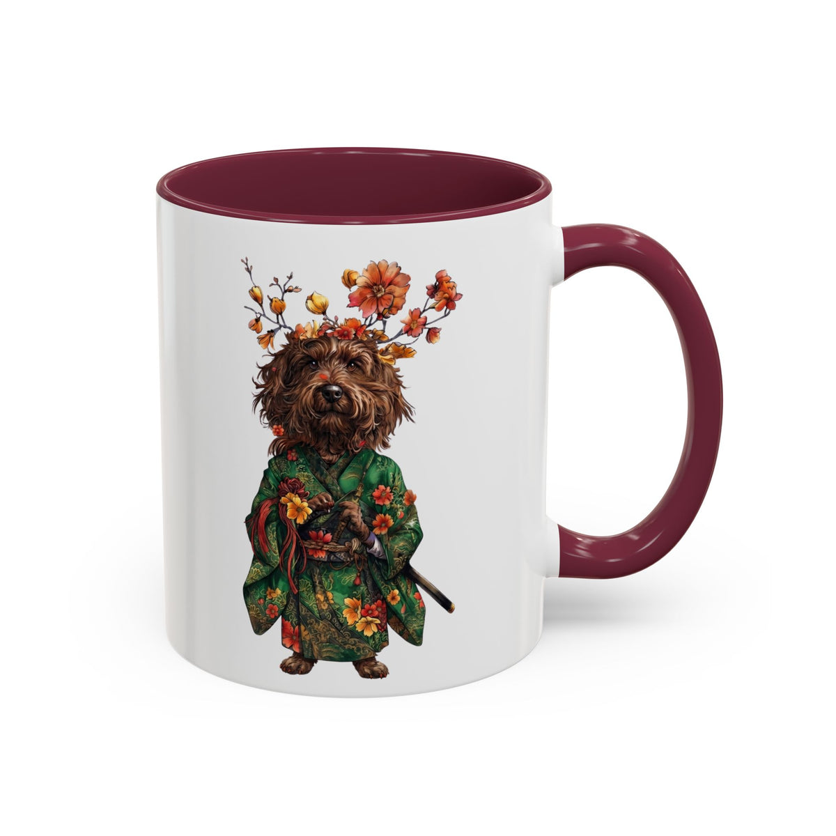Kimono Japanese Dog Mug Select 11 oz or 15 oz